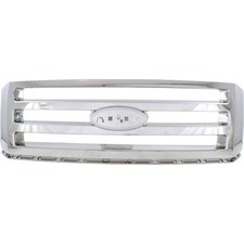 Grille Assembly For 2007-2014 Ford Expedition Chrome Shell And Insert