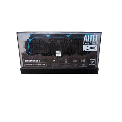 Altec Lansing LifeJacket 2 - Bluetooth Speaker, Wireless, Waterproof Black New