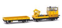 Rivarossi HR2912 Db, Draisine Klv 53, Lackierung Gelb