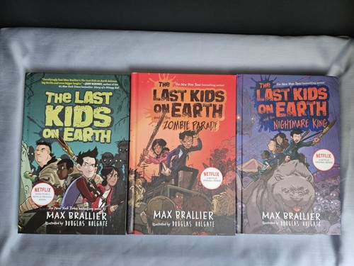 The Last Kids on Earth by Max Brallier Books 1-3 The Monster Box Hardcover - Picture 2 of 6