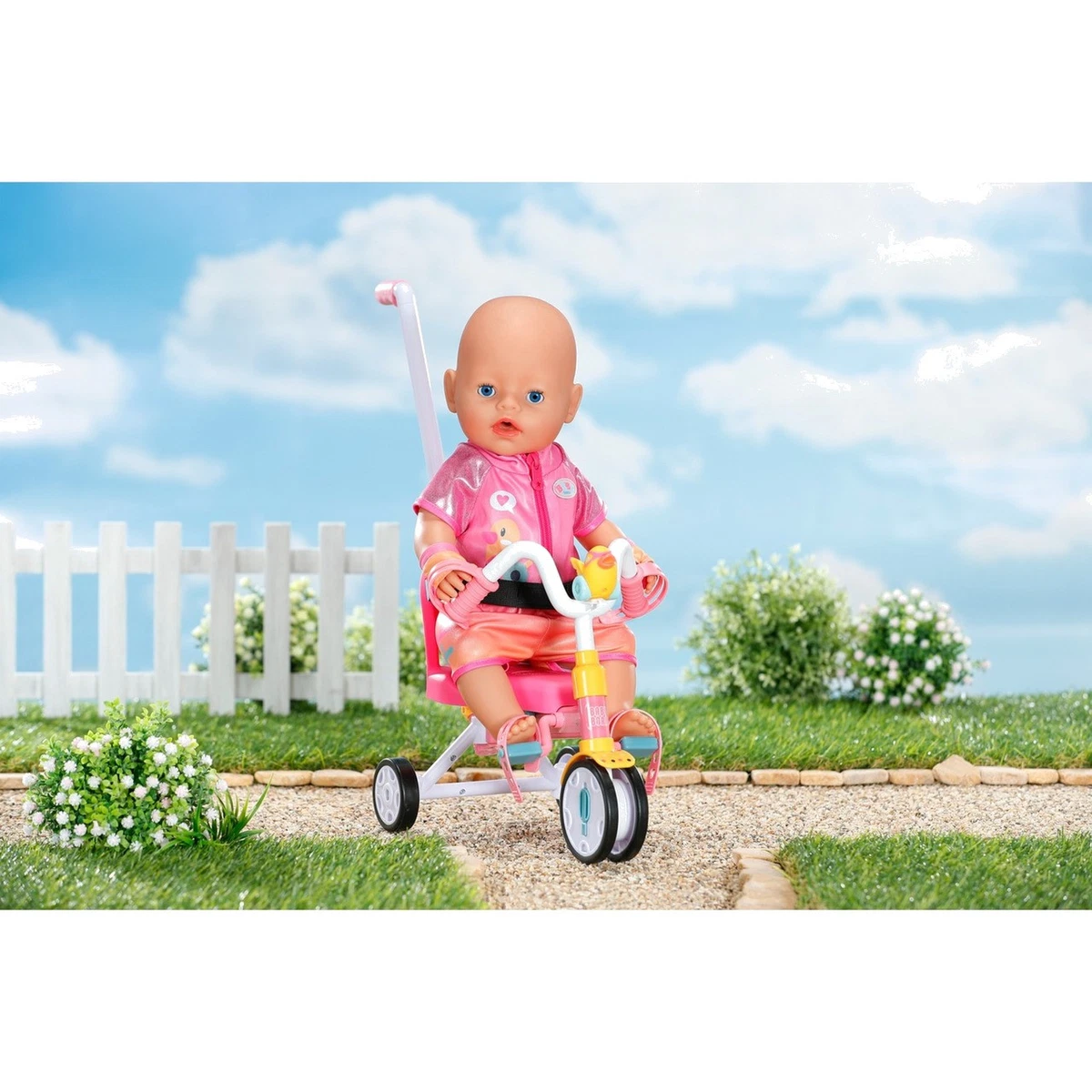 ZAPF CREATION Triciclo de juguete para muñecas BABY BORN TRIKE