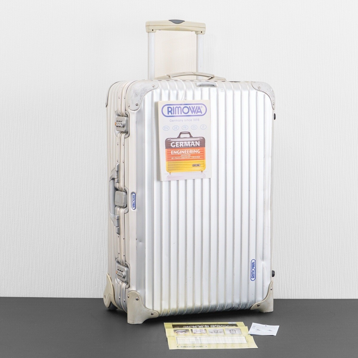 Rimowa Topas 63L Silver 2-wheels Carry Case Suitcase 930.63 | eBay