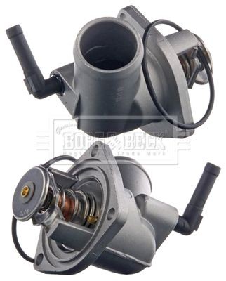 Borg & Beck BBT140 Coolant Thermostat With Gaskets Fits Chevrolet Opel Vauxhall