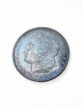 1887 P MORGAN DOLLAR *TONED* UNC. 5/18/26, Free Shipping
