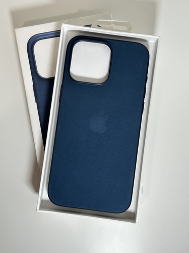 Apple Funda de Trenzado Fino con MagSafe para iPhone 15 - Azul Pacífico - Imagen 5 de 7