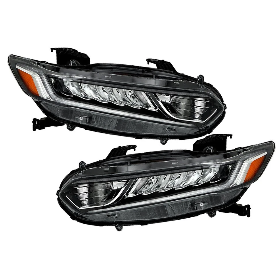 Par de repuesto de montaje de faros de señal LED DRL para Honda Accord 2018-2020 Foto 4 de 4