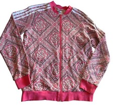 Adidas Originals Super Star Track Jacket Multicolor/Real Pink Girls XL