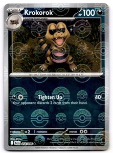 Krokorok (Poke Ball Pattern) 058/086 Black Bolt