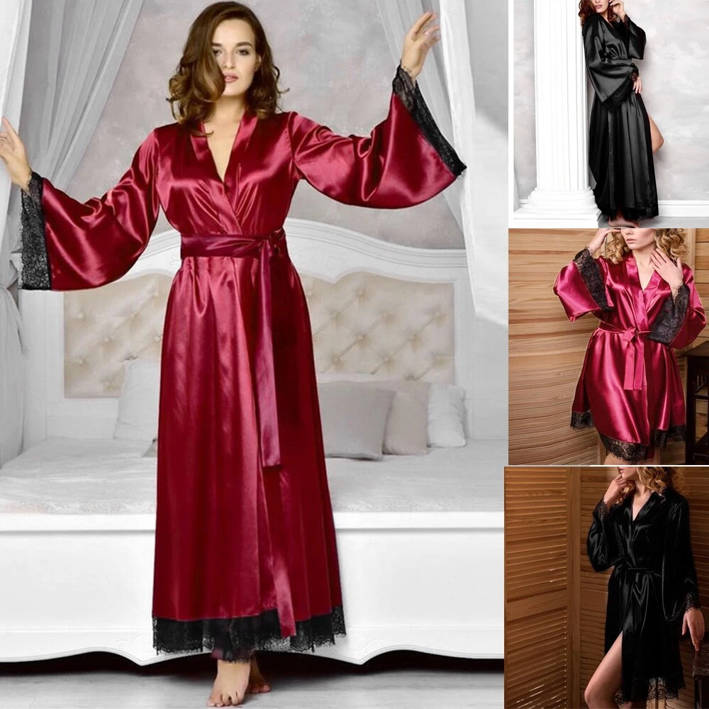 Ladies Full Length Dressing Gown for sale | eBay UK