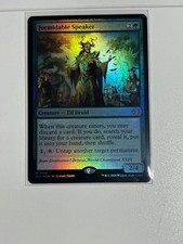 Formidable Speaker [Foil] #176 Prices | Magic Lorwyn Eclipsed