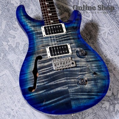 PRS custom24 10top 2014年式 Paul Reed Smith (prs) 2014 Custom 24 SEMI-HOLLOW 10TOP Faded Blue