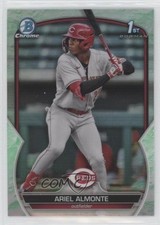 2023 Bowman Chrome Prospects Lunar Glow Refractor Ariel Almonte #BCP-78 0nr3