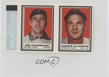 1962 Topps Stamp Panels Jim Davenport Harmon Killebrew HOF z6d