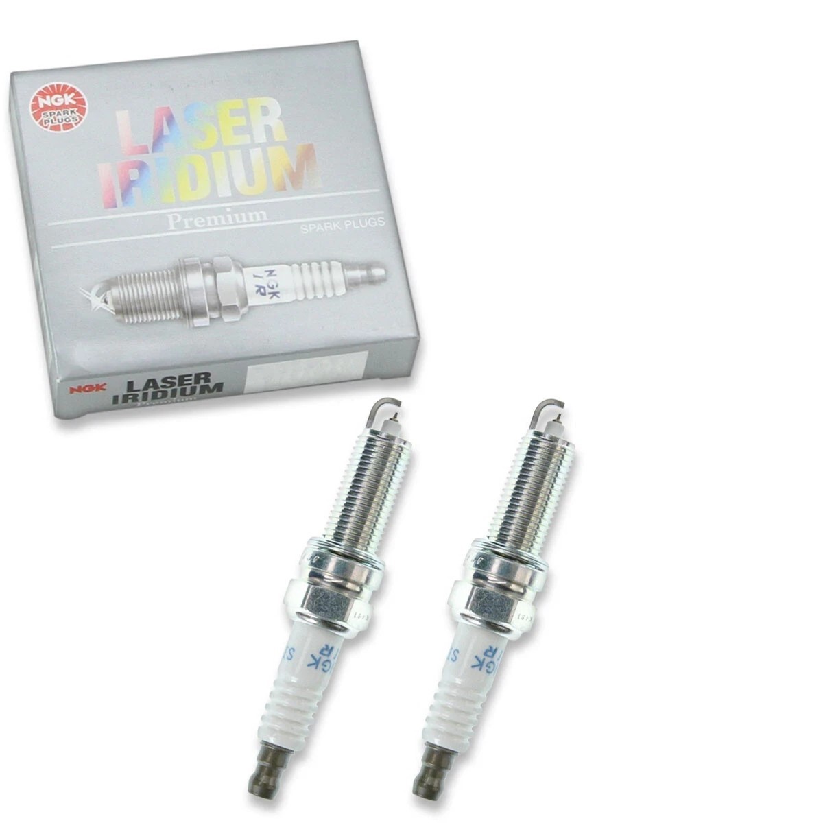 2 pcs NGK 6215 Laser Iridium Spark Plug for SILZKR6B11 6215 - Engine Kit Set xc
