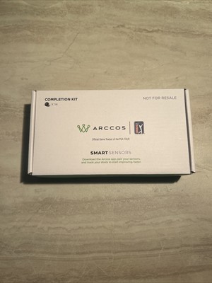 New! Arccos Caddie Smart Sensors Completion Kit 14 Pieces Gen 3 Golf