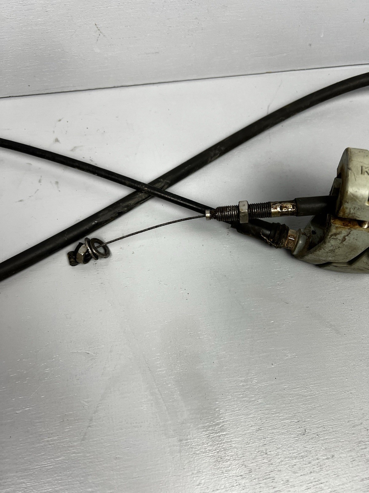 Kawasaki 1100 STX ZXi Jet Ski Throttle Cable & Finger Throttle Lever OEM 900