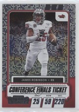 2021 Contenders Draft Picks Conference Finals Ticket 85/99 James Robinson 4z8