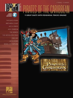 Pirates of the Caribbean - Piano Duet Play-Along Volume 19 Book/Online Audio