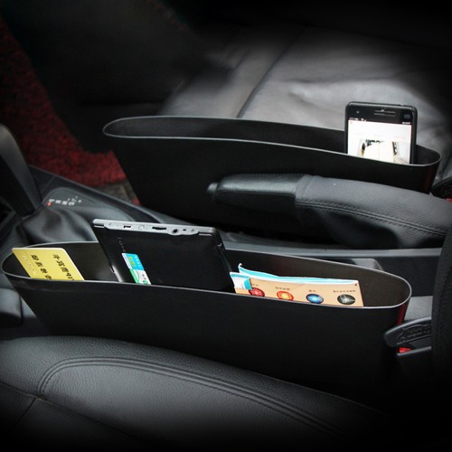 Confezione 2 Cattura Sedili Tra Sedili Organizzatore Auto Gap Filler - Foto 6 di 11