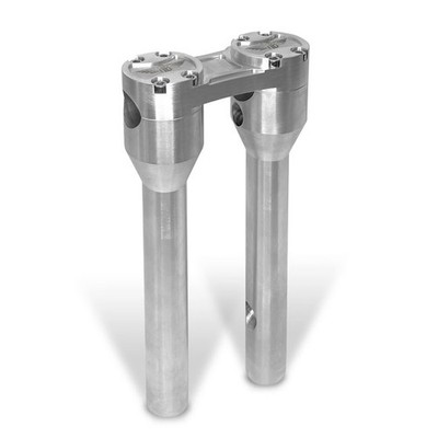HeinzBikes, Riser Gerade Clubstyle Ab 10 '' . Silber / Am Meisten H-D Mit 3,5 ''