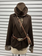 Max Mara Brown - Italy - Wool / Angora Pinstripe Blazer