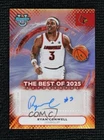 2025-26 Bowman U Best of 2025 Refractor Ryan Conwell #BA-RC Auto