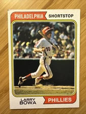 B1G1 50% Off • Larry Bowa RC Philadelphia Phillies • 1974 Topps #255