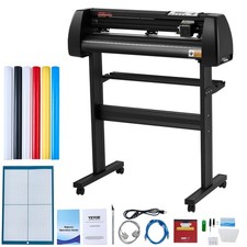 Vinyl Cutter Machine, 28inch Vinyl Plotter, LCD Display Plotter Cutter, Adjustab