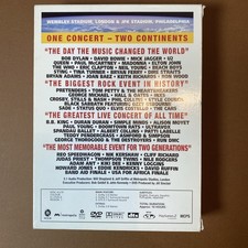 Live Aid Box Set DVDs for sale - eBay