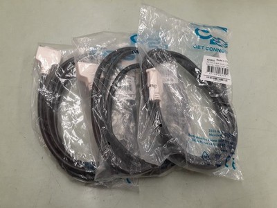 (3) C2G 26950 2M DVI-D M/F Dual Digital Video EXT Cable - NEW