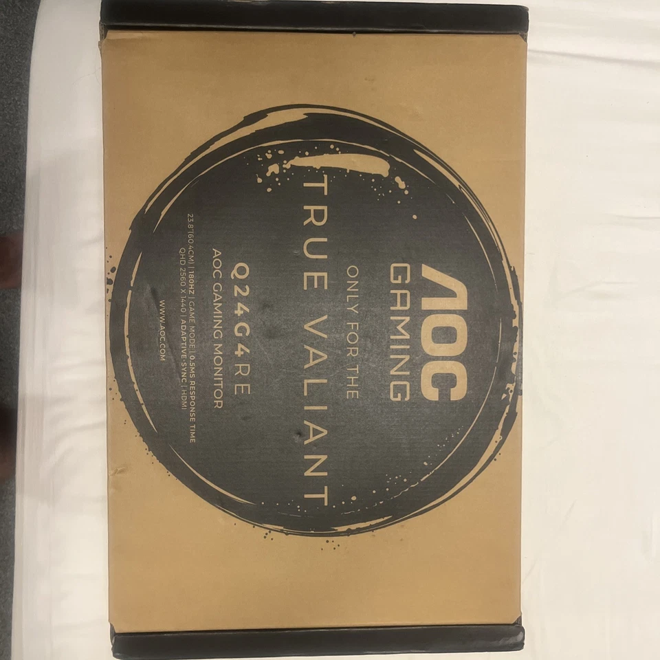 Aoc Q24G4RE 23.8 " 2560 X 1440 Pixels Quad Hd Fast Ips Hdmi Displayport Adaptive - Image 3 of 3