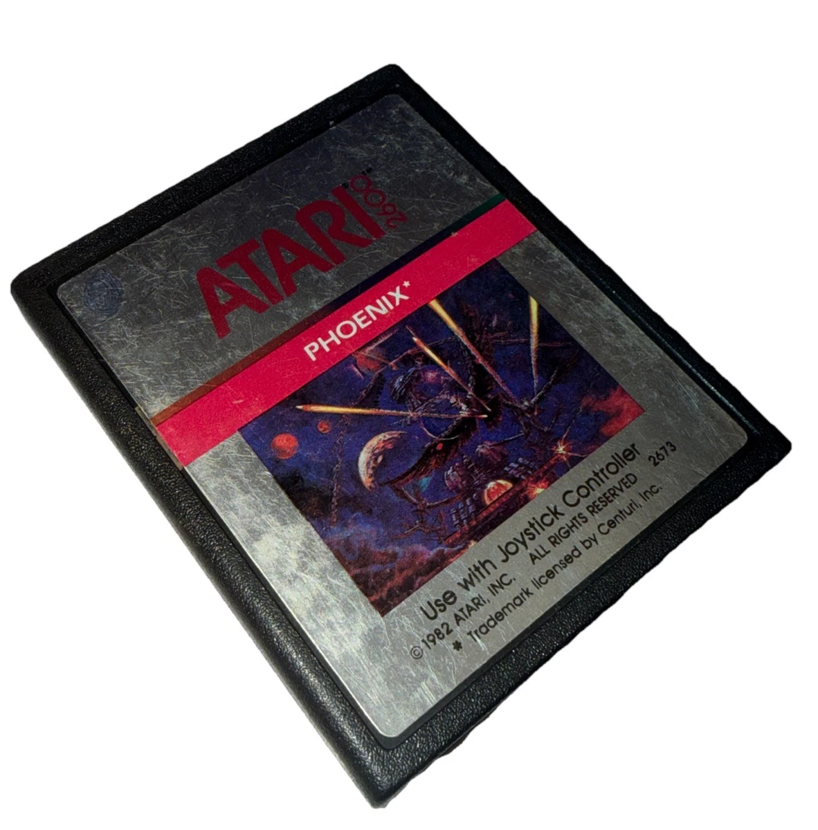 Jeu Atari 2600 – Phoenix – Édition 1988 – Cartouche Vintage – Bon état