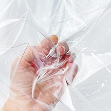 Clear TPU Vinyl Fabric 54-Inches Wide, 12 Gauge Clear Waterproof Vinyl Multipu