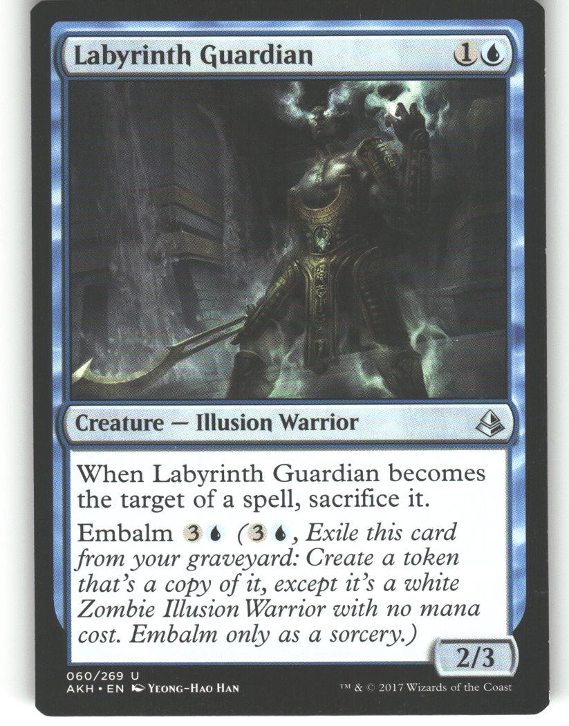Labyrinth Guardian - Amonkhet - MTG - Uncommon - #60 - NM