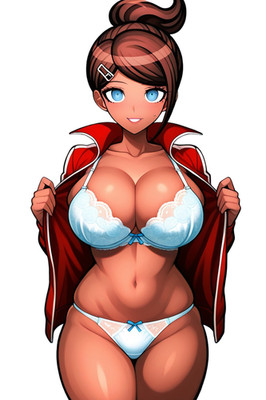 Asahina Aoi Danganronpa Waifu Anime Sticker 6'' Car Decal Weatherproof