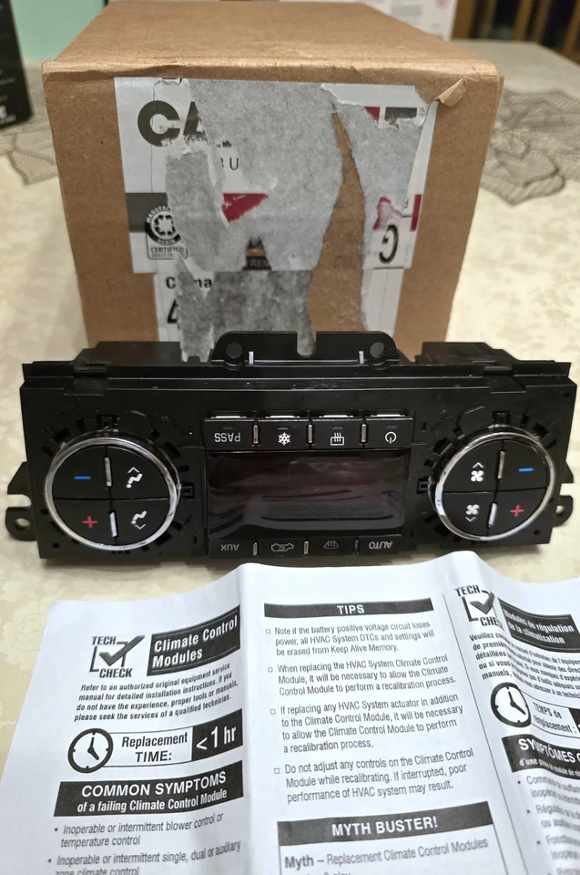 Cardone Reman 4C-1006 HVAC 控制模块适用于 2008 - 2012 年 GMC Acadia 4C1006 — 第 2/4 张图片