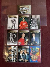 1992 UPPER DECK GORDIE HOWE HOCKEY HEROES CARDS 19-27