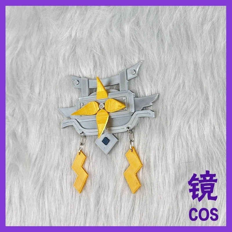 Zenless Zone Zero Hoshimi Miyabi Impresión 3D Horquilla Accesorios para el Cabello Bobby Pin Foto 3 de 4