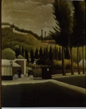 Henri Rousseau "Customs House" Naive Art Post-impressionism 35mm Slide