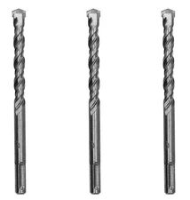 1/2"X8" SDS Plus Drill Bit Rotary Hammer Carbide Tip Masonry Concrete Bit-3Pcs