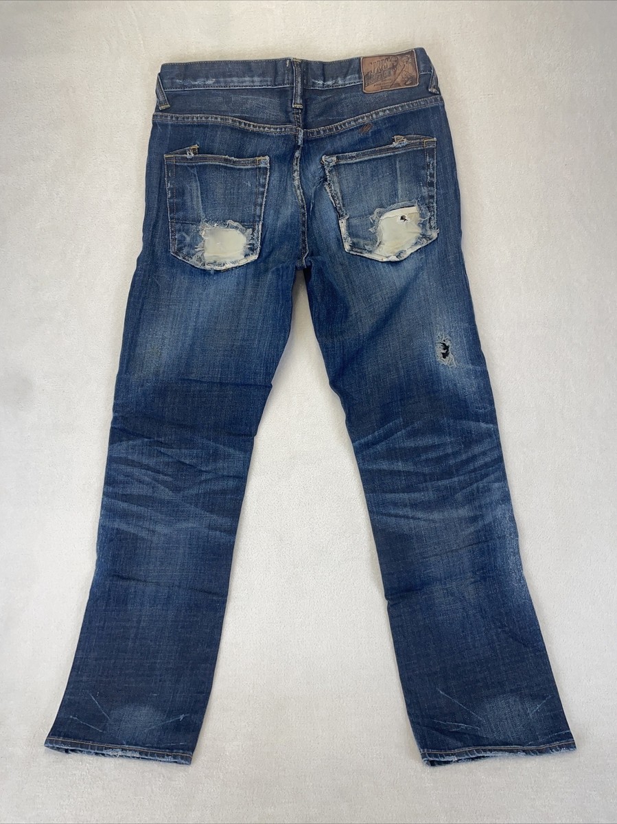 PRPS Jeans Mens 32x32 Japanese Selvedge Denim Barracuda