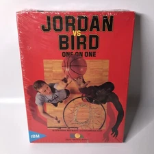Jordan vs Bird One on One (EA 1988) IBM PC Video Game SEALED