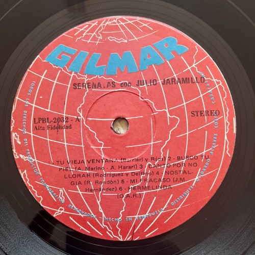 Julio Jaramillo – Serenatas - Folk, World, & Country, Bolero, Venezuela 1978 - Picture 4 of 8