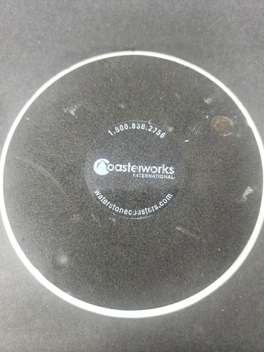 Posavasos Logo de la Fuerza Aérea de los Estados Unidos Bebidas Frías Calientes Azul Blanco Juego de Dos Espuma Trasero - Imagen 8 de 17