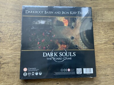 Dark Souls Das Brettspiel Darkroot Becken und Eisen halten Fliesen Set Versiegelt Brandneu