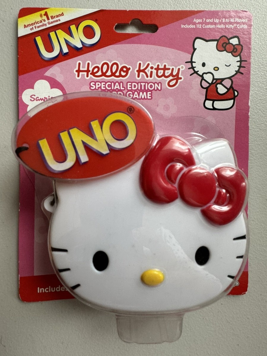 HELLO KITTY Uno Card Game Rare Collectible Special Edition