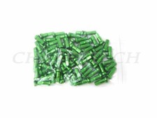 MTB Road BMX Bike 7075 Alloy Spoke Nipples 2.0mm 14G 1/2" 72 Pcs Apple Green