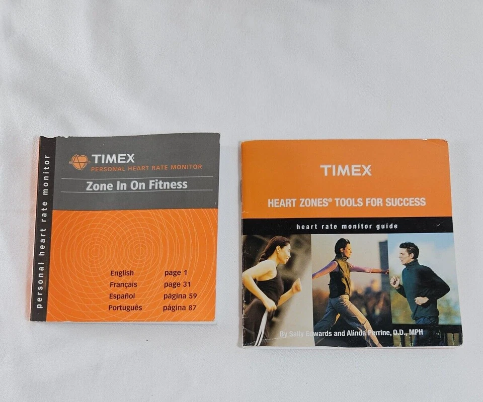 Reloj digital Timex 632 entrenador personal monitor de ritmo cardíaco T5G971 Foto 3 de 4
