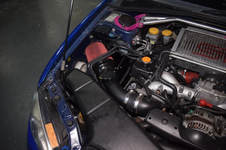 DIRENZA COLD AIR INDUCTION INTAKE KIT FOR SUBARU IMPREZA GDA WRX STI TURBO 01-07 - Image 2 of 4