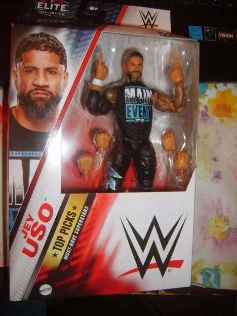 WWE Elite Top Picks Jey Uso Action Figure 7